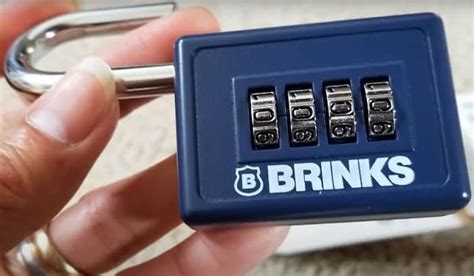 brinks combination lock|Can You Reset A Brinks Combination Lock [And How To].